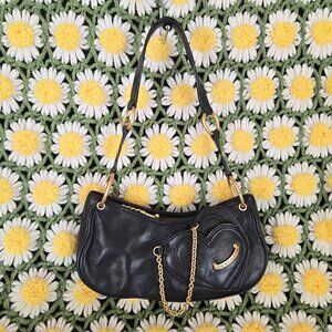 Juicy Couture Black Leather Handbag